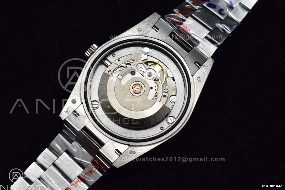 Stretchable Bracelet Dial DayDate V Grey Markers 40 904L Stick Steel On A2836 GMF 704 President Weighted Tungsten 0420